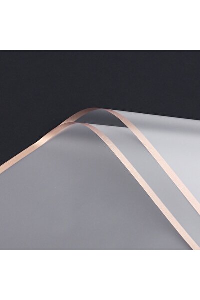 OEM Celofan Transparent cu Canturi din Bronz 58x58 cm