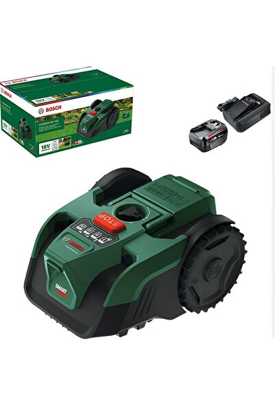 Bosch VisiMow 18V-100 Akülü (1*4,0Ah) Robotik Çim Biçme - 06008E1000