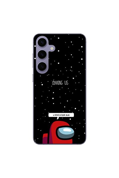OEM Θήκη συμβατή με Samsung Galaxy S24 Plus Σιλικόνης Gel TPU με σχέδιο Among Us