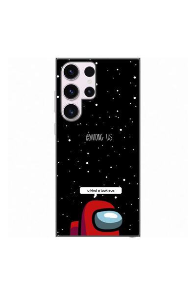 OEM Husa compatibila cu Samsung Galaxy S23 Ultra Silicon Gel Tpu Model Among Us