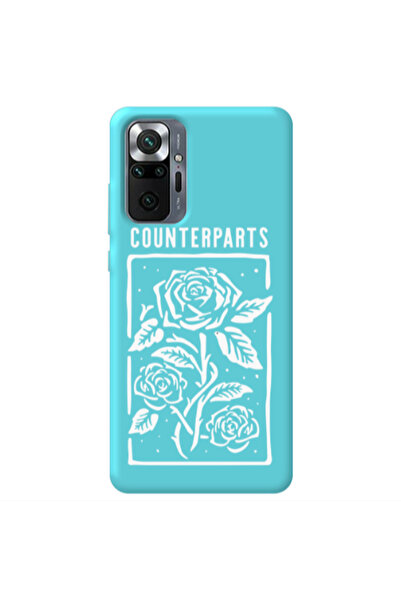 Other Xiaomi Redmi Note 10 Pro 4G Counterparts Turquoise Colored Silicone TPU...