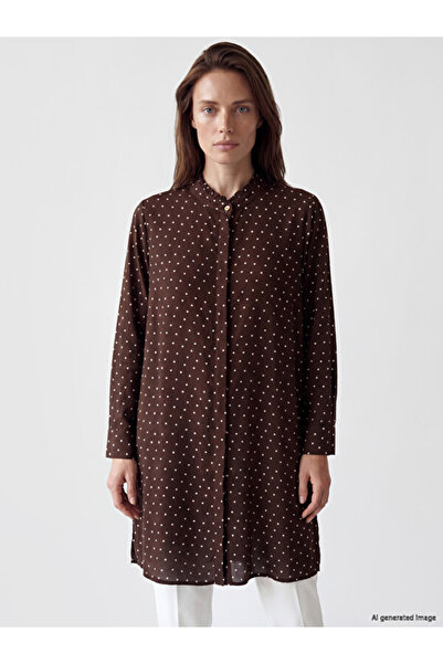 LC Waikiki I Dik Roba Collar Polka Dot Women's Tunic from Freezen Store