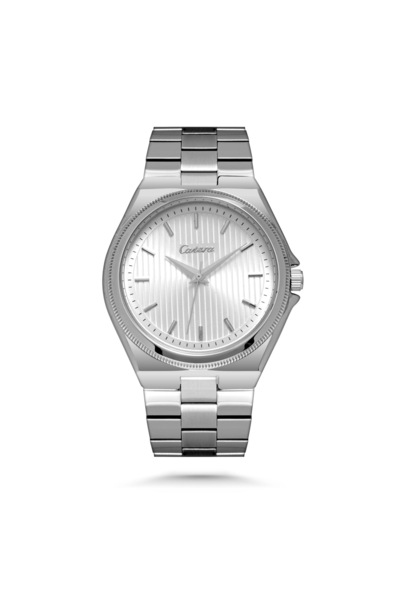 catera Catera Silver Color White Dial Men's Watch