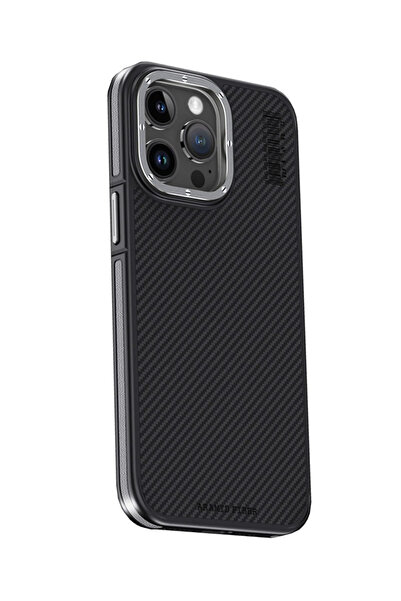 eco port Joko iPhone 15 Pro Max Kılıf Aramid 600D Kevlar Karbon Fiber Magsafe...