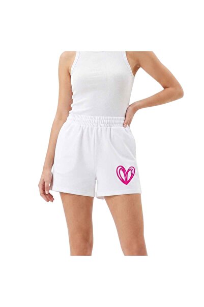 Barinoska Women's Elastic Waist Mini Shorts Cotton Combed Cotton Comfortable ...