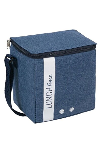 OEM Geantă termoizolantă din denim cu fermoar 19 x 15 x 20 cm - 6 L