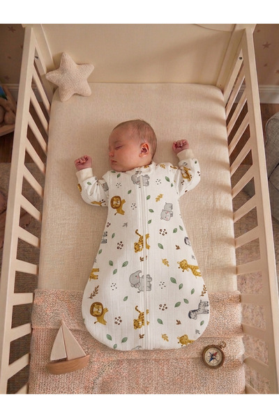 Wenaris Sleeveless Footless Summer Single Layer Muslin Sleeping Bag, 0.5 Tog ...