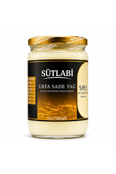 SÜTLABİ Sade Yağ (Ghee) 580 Gr | %99,5 Saf Koyun Sütü Yağı - Renklendiricisiz...