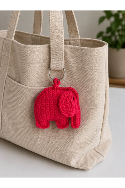 FLY LIFE Hand-Knitted Amigurumi Keychain / Bag Charm