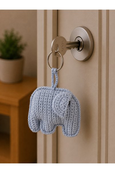 FLY LIFE Hand-Knitted Amigurumi Keychain / Bag Charm