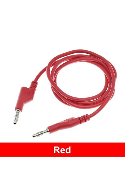 Generic Banana to Banana Cable - Κόκκινο 1m