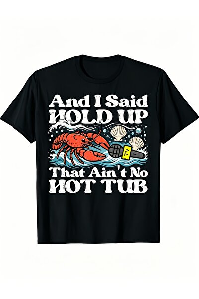 212Wear Men's Pure Cotton T-shirt, Featuring a Fun Lobster Interview Print, S...