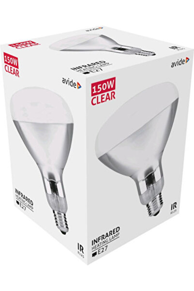 Avide ASIR27-150W-C Υπέρυθρη Λάμπα 150W για Ντουί E27 Κωδικός: 15.001.0752