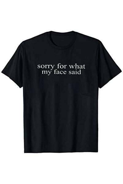212Wear Sorry What My Face Said Sweatshirt Sarcastic Funny CrewneckUnisex for...