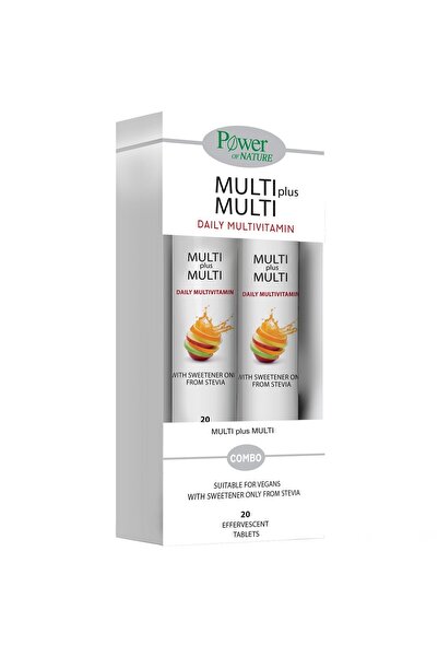 Power Health Promo Multi Plus Multi Daily Multivitamin, 2x20eff.tabs, 1σετ