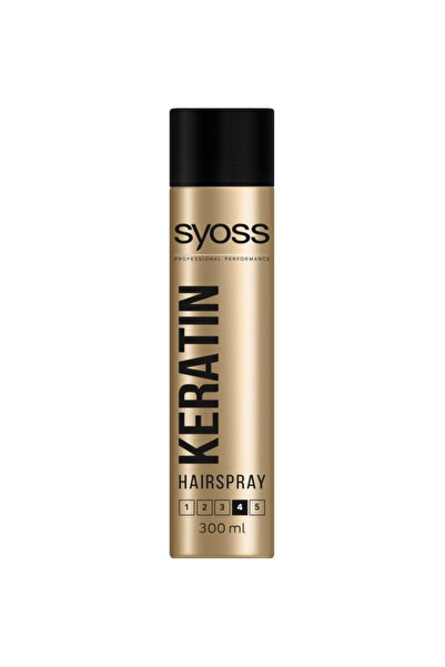 Syoss Spray Fixativ cu Keratina pentru Fixare Puternica - Professional Perfor...