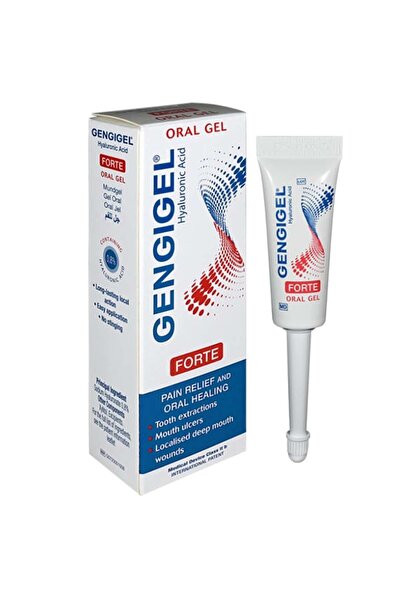 Gengigel Forte Oral Gel Hyaluronic Acid Γέλη Καταπράυνσης &amp; Προστασίας γι...