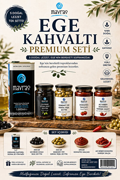 Mavras Ege Kahvaltı Premium Seti