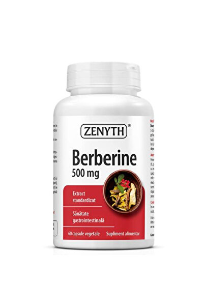 Zenyth Pharmaceuticals Supliment Alimentar Berberine 500 mg - Zenyth Pharmace...