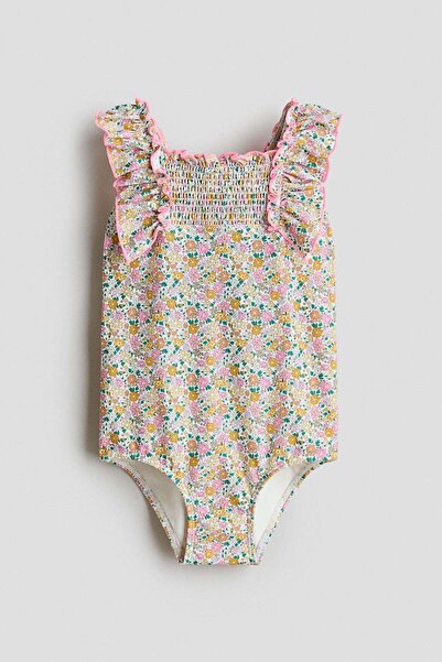H&M Frill-trimmed swimsuit