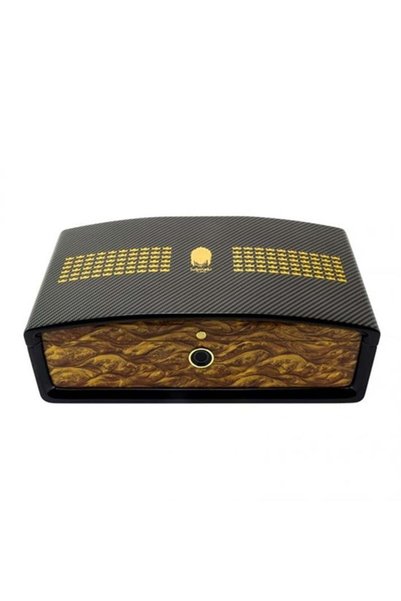 Lubinski Special Edt. Carbonfiber Parmakizi Humidor Puro Kutusu 80's LB-013