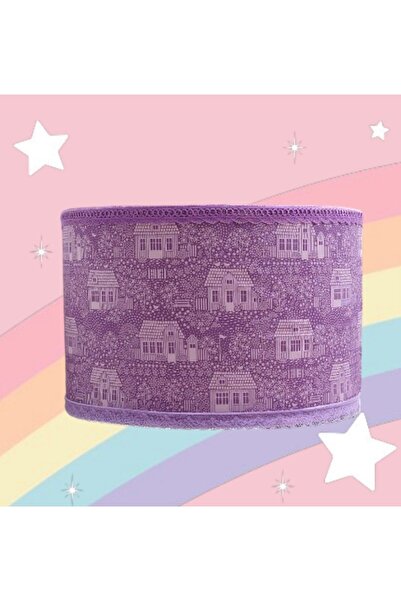 Oxygen Φωτιστικό οροφής purple houses Διαστάσεις 35*25. E27.