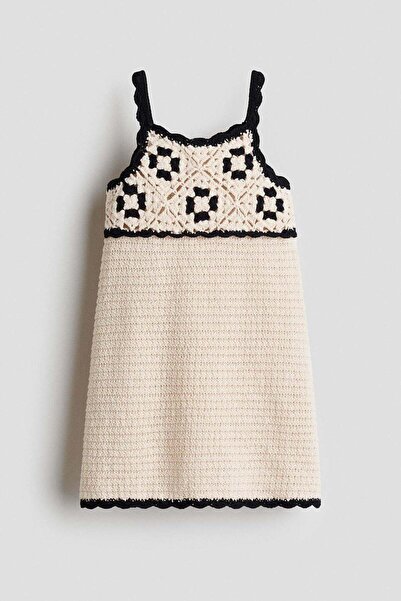 H&M Crochet-look dress