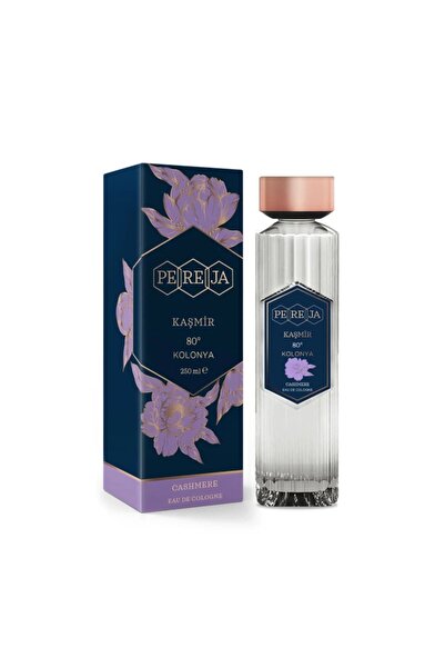 Pereja Kaşmir 250 ml Cam Şişe Kolonya 80°