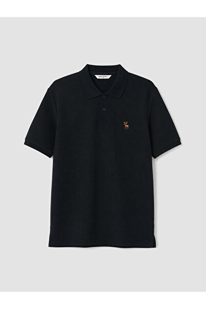 LC Waikiki Peak New Season Polo Collar Embroidered Men's T-Shirt