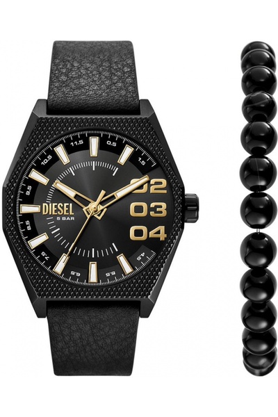 Diesel Set bărbați DZ2210SET, negru — fashion