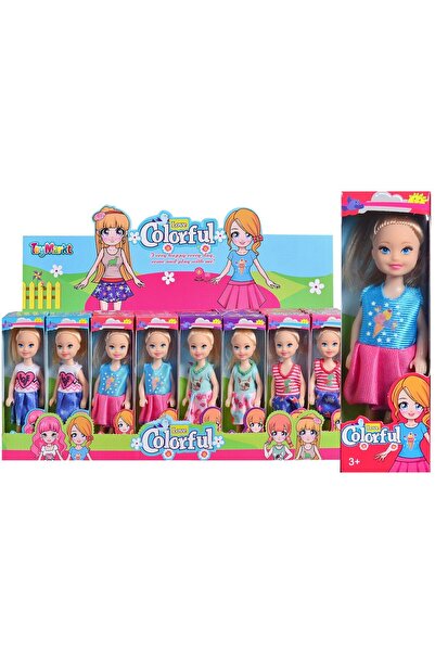 ToyMarkt Κούκλα 12εκ. Πολύχρωμα Ρούχα 15x4x3εκ. 98250