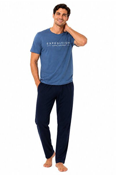 ÖZKAN underwear Özkan 1000-12-13-14 Men's 100% Cotton Crew Neck Short Sleeve ...