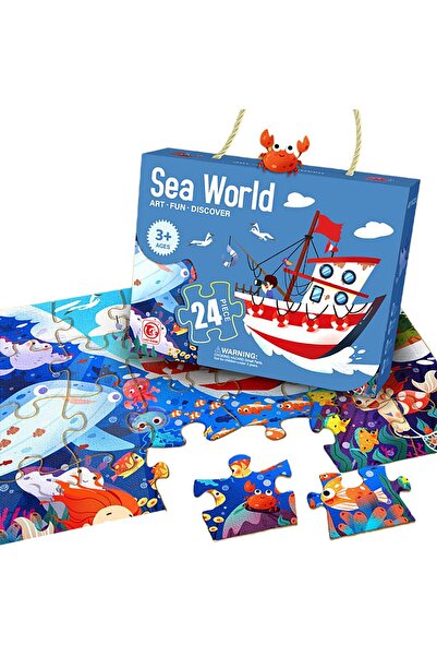 ToyMarkt Παζλ 24 τεμάχια Πλοίο 20x15x6εκ. 891928