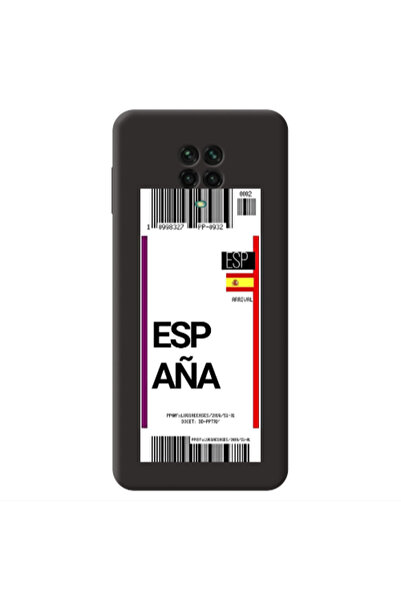 Other Xiaomi Redmi Note 9 Pro Espana Arrival Black Colored Silicone TPU Θήκη