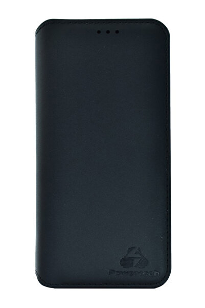 POWERTECH Θήκη Slim Leather για Samsung A5 2018, μαύρη