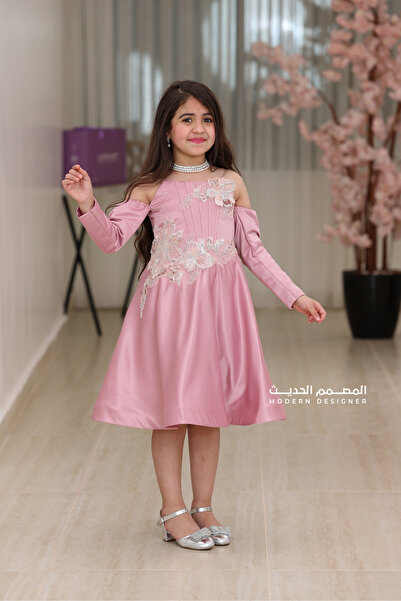 modern designer Girls' occasion dress