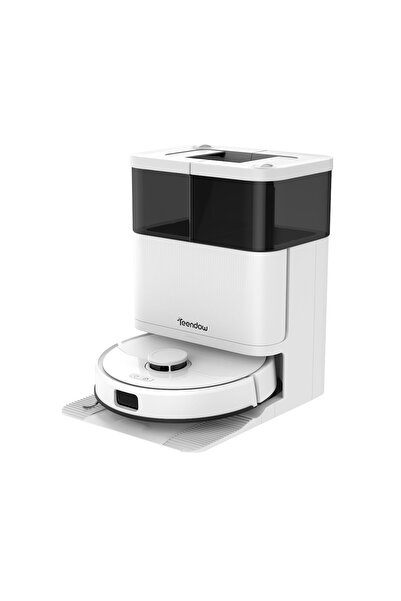 teendow Robot Aspirator si Mop D63S ULTRA, 10000Pa, Statie Auto-Golire, Navig...