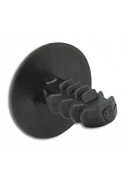 DELOCK Πλαστική τάπα 60188 για κάλυψη οπών, 8.7x9.6mm, μαύρη, 10τμχ