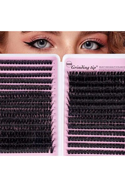 Glamura Lashes Kit Extensii Gene Cluster Mega Volum 100D, Mix Lungimi 8-16mm,...