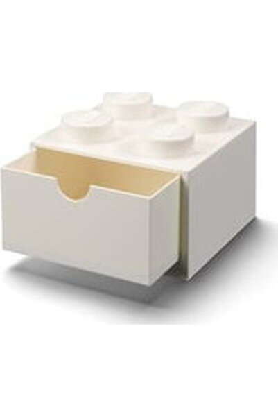 LEGO Sertar de birou 2x2 alb, 4+ ani