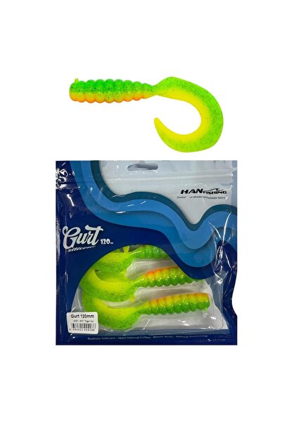 Hanfish Gurt 120 12cm Silikon Yem 3 Adet DGT917 Tiger UV