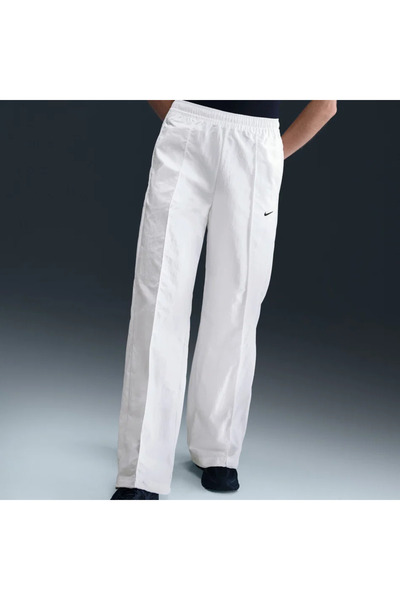 Nike Trend Woven MR Pant Kadın Beyaz Eşofman Altı