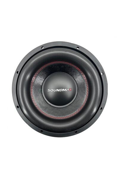 Soundmax Sx-AH12 L Port Litre Kabinli SPL Yeni Seri 2000wat 600Rms 30cm Subwoofer Bas Çift Bobin