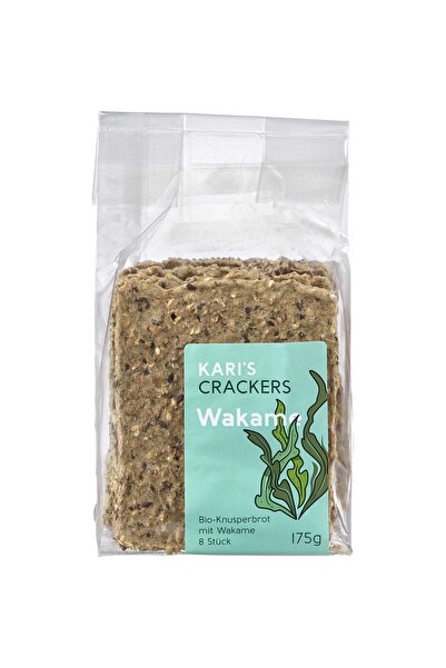 Karis Crackers cu ovaz spelta si alge wakame 8 felii,