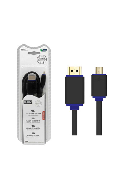 sgl Καλώδιο HDMI σε Micro HDMI - A1592S - 1.5m - 095547