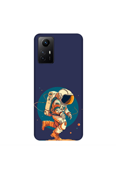 Other Xiaomi Redmi Note 12s Run Space Dark blue Colored Silicone TPU Θήκη