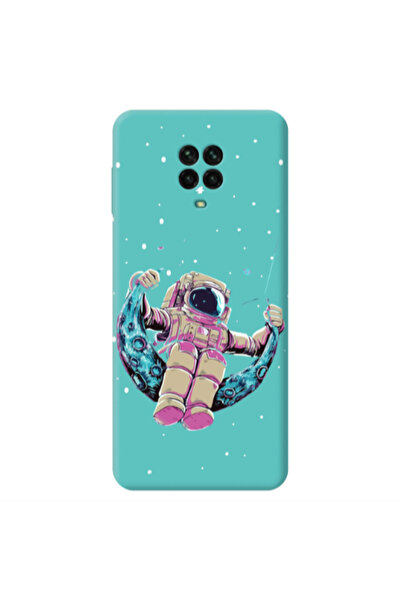 Other Xiaomi Redmi Note 9 Pro Astronaut swinging on the moon Turquoise Colore...