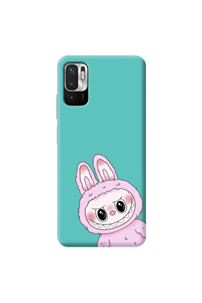 Other Xiaomi Redmi Note 10 Pro 5G Labubu 6 Turquoise Colored Silicone TPU Θήκη