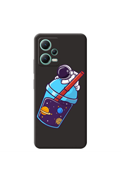Other Xiaomi Redmi Note 12 Pro 5G Longing in space Black Colored Silicone TPU...