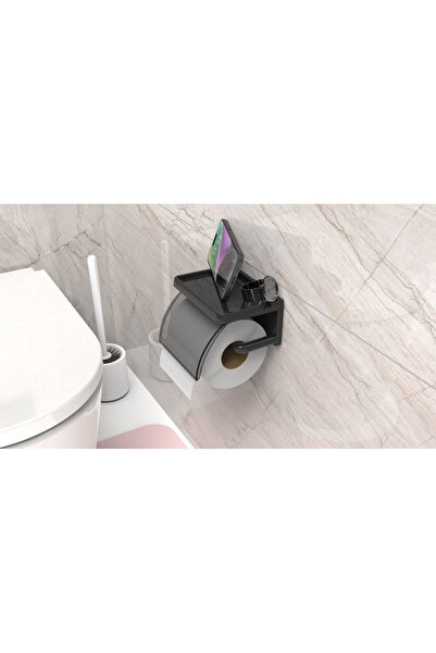 Pamit Toys Adhesive Toilet Paper Holder / Wall Mounted